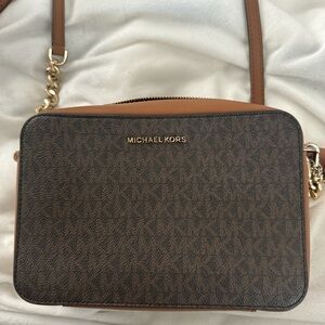 Michael Kors Brown Crossbody Bag
